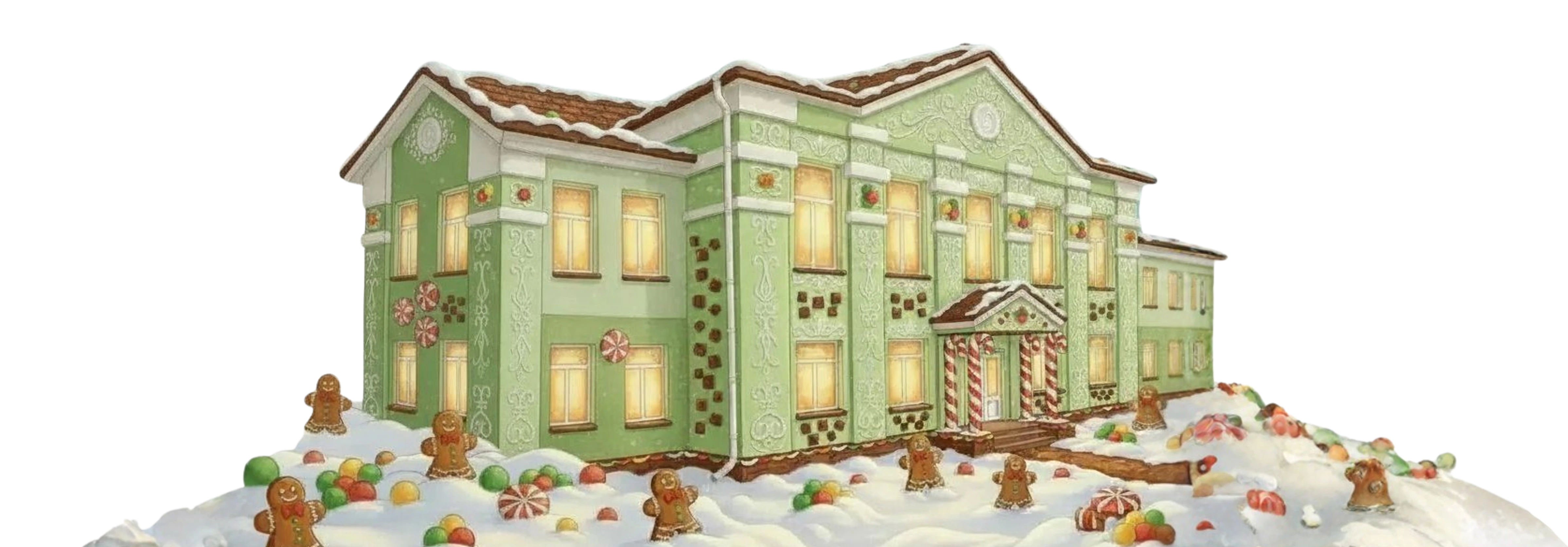 gingerbread house